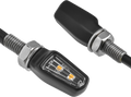 701 LED TURN SIGNALS BLACK W/CLEAR LENS PR