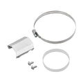 SILENCER HEAT GUARD EXTENDER SILVER
