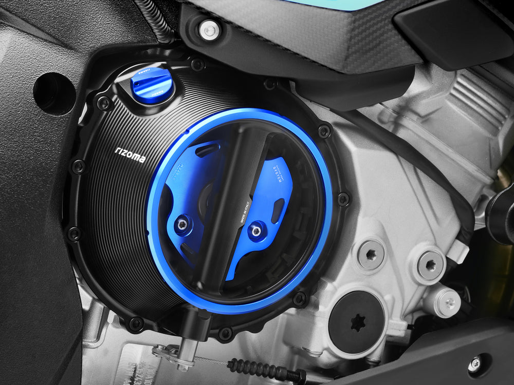 CLUTCH COVER BLACK/BLUE BMW