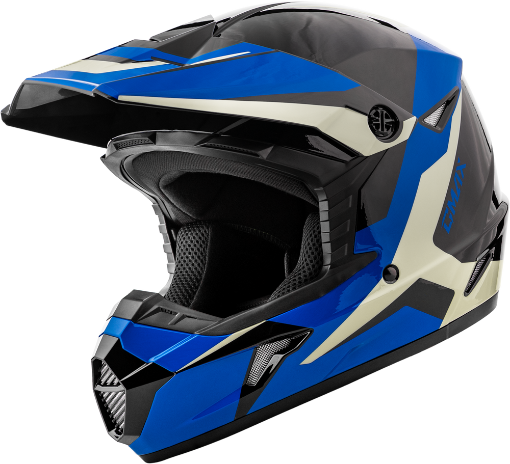 MX-46 CYCLUS HEMET BLACK/BLUE SM