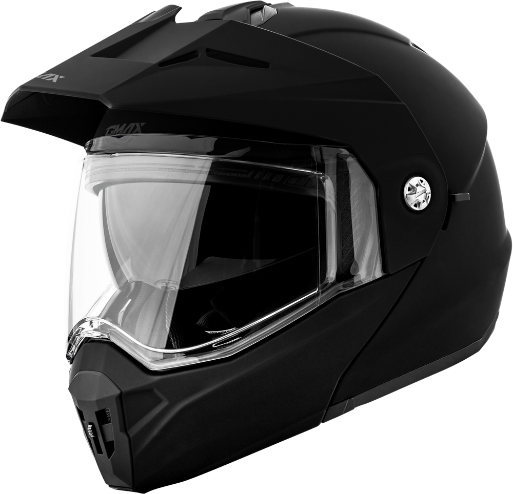 MD-74 SOLID HELMETS MATTE BLACK XL