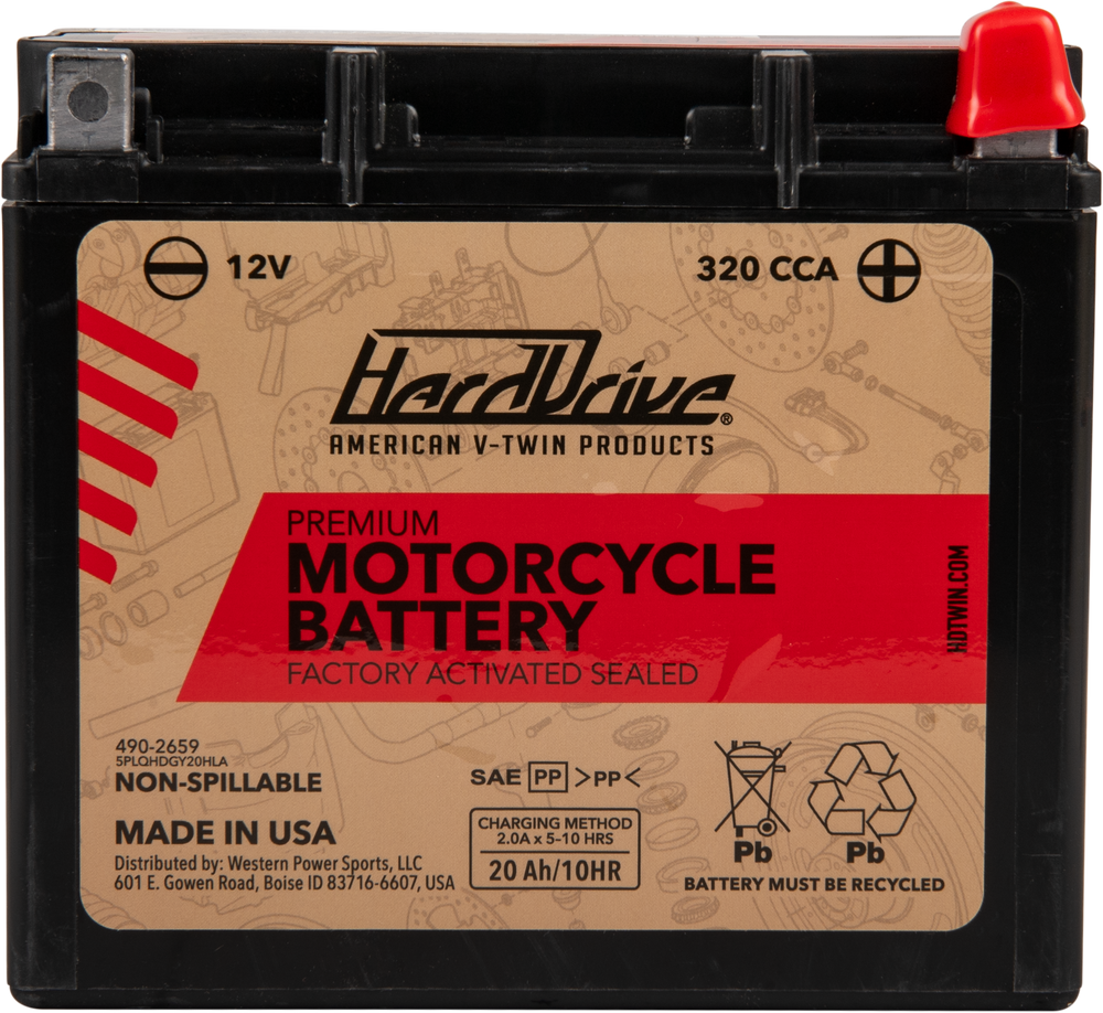 PREMIUM BATTERY INDIAN GYZ20HLA CCA 320