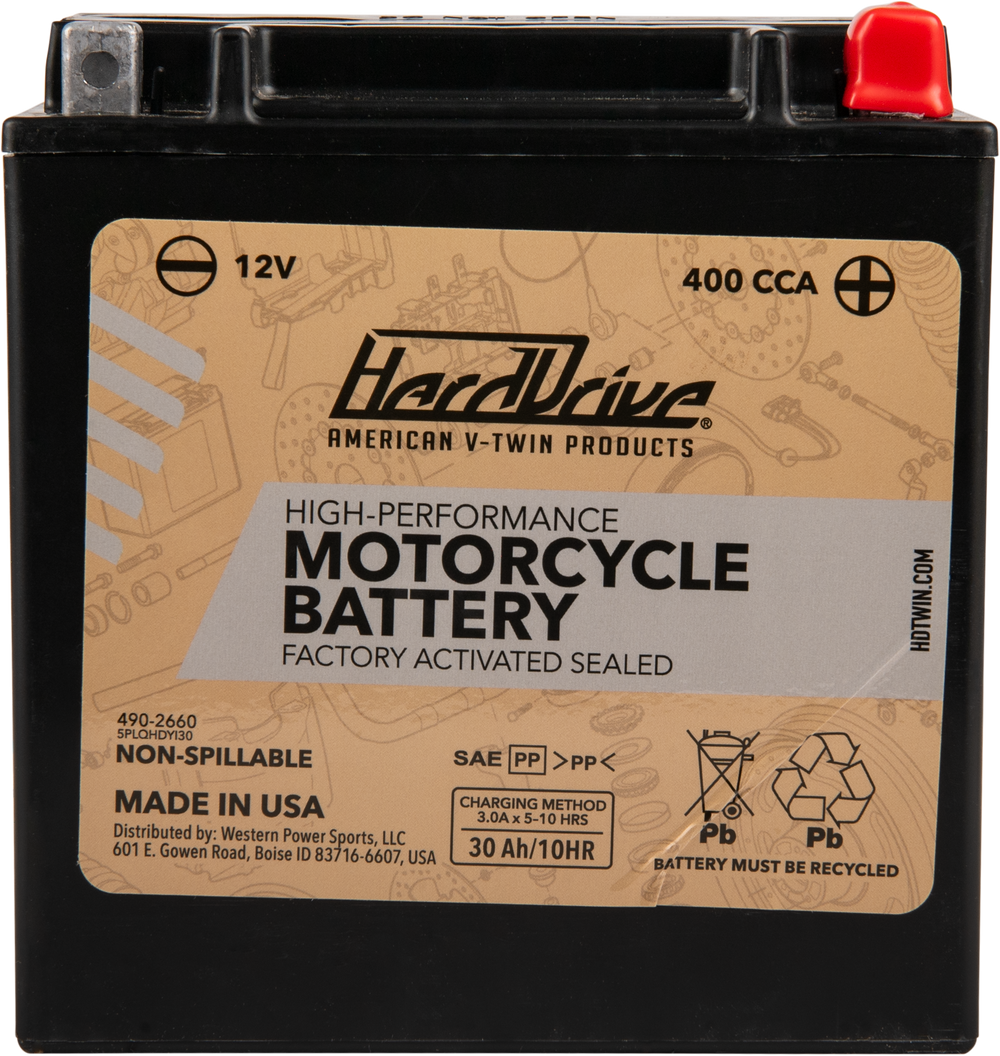 HIGH PERFORM BATTERY YIX30L CCA 400