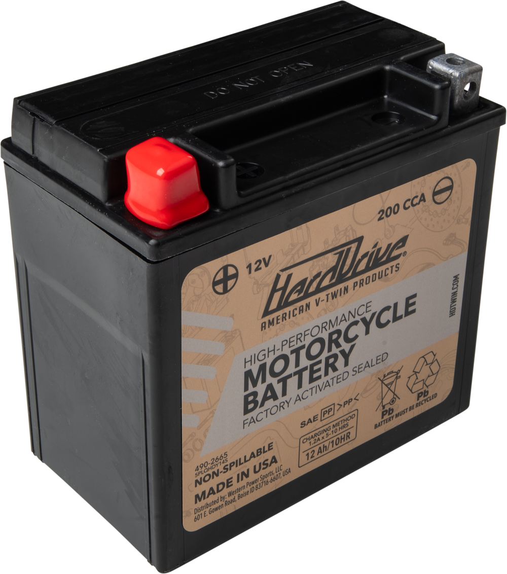 HIGH PERFORM BATTERY YTX-14 CCA 200