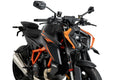 DOWNFORCE FRONT SPOILER MATT BLACK KTM