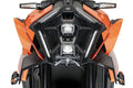 DOWNFORCE FRONT SPOILER MATT BLACK KTM