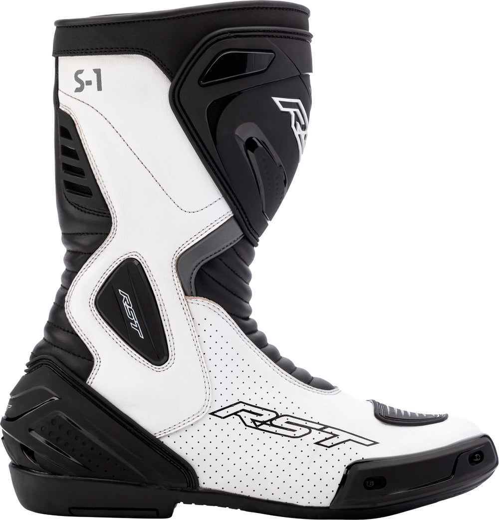 S1 CE BOOT BLACK/WHITE 12