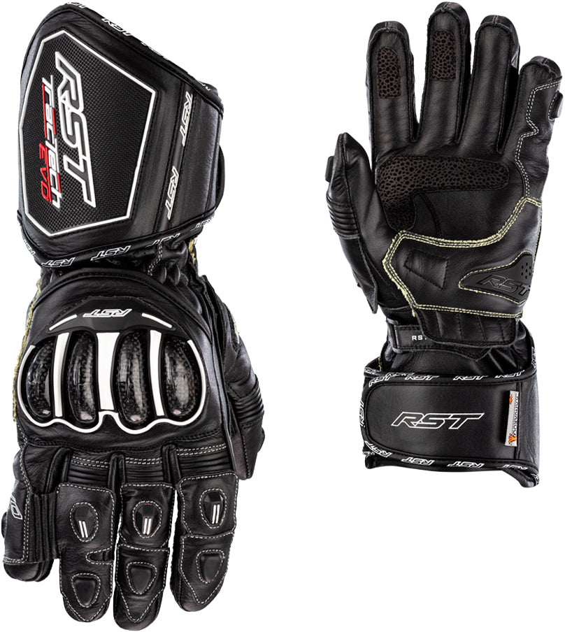 WOMENS TRACTECH EVO 4 CE GLOVE BLACK LEATHER SM