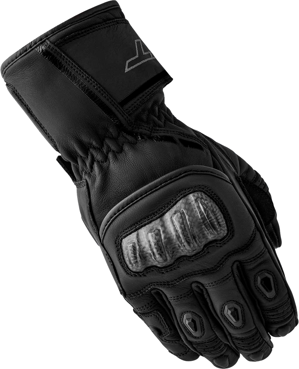 WOMENS S1 GLOVE BLACK LEATHER LG