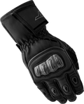 WOMENS S1 GLOVE BLACK LEATHER LG