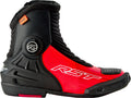 TRACTECH EVO D3O SHORT BOOT BLACK/FLO RED 10