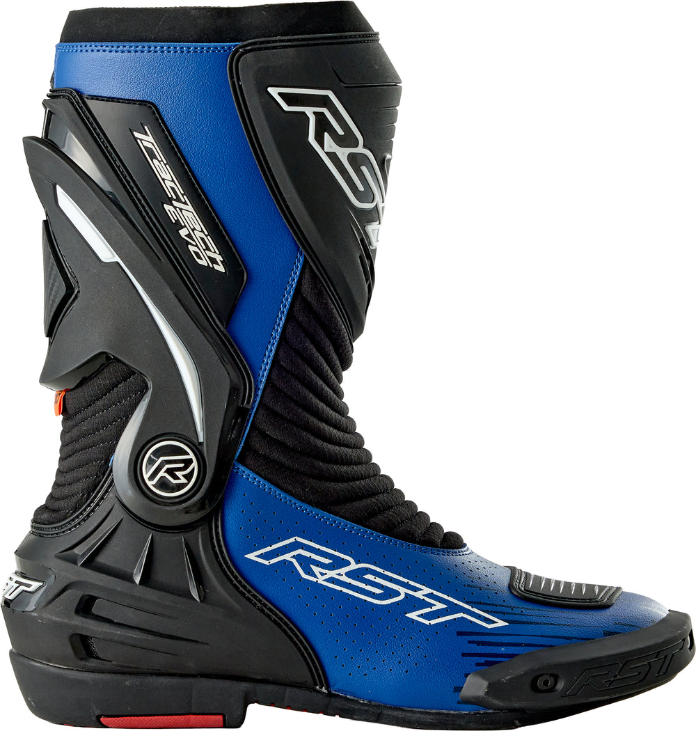 TRACTECH EVO D3O BOOT BLACK/BLUE 10