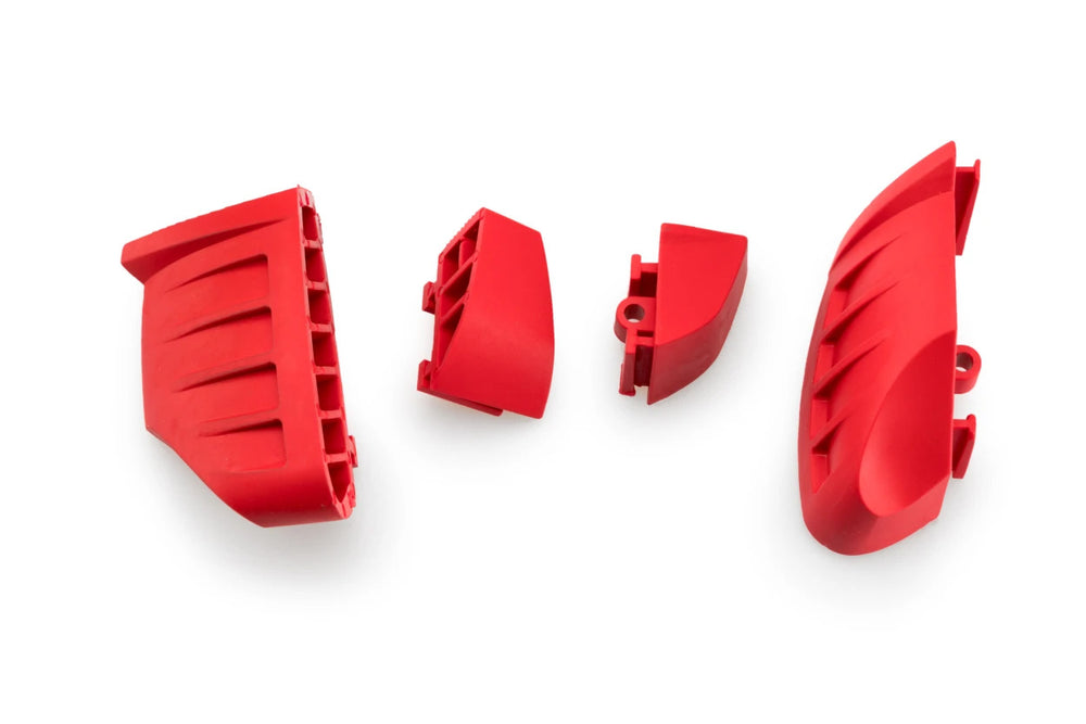 RUBBER END REPLACEMENT FRAME SLIDER PRO 2.0 PR RED