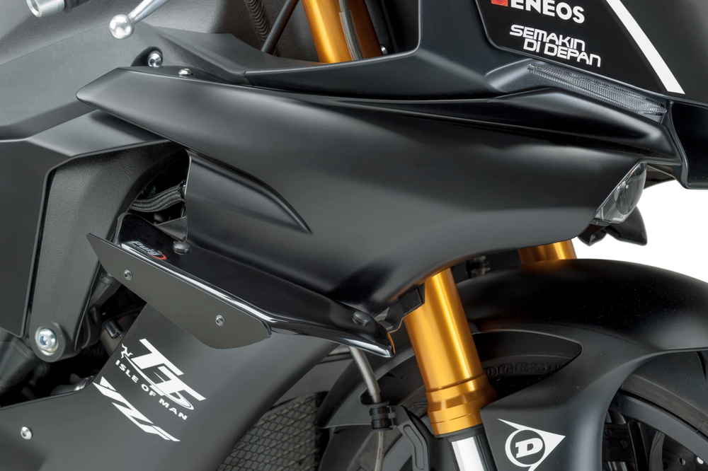 SPORT SIDE SPOILERS BLACK YAM