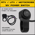 POWER SWITCH MOUNT W/CABLE 22MM MOUNT 18IN POWER CABLE