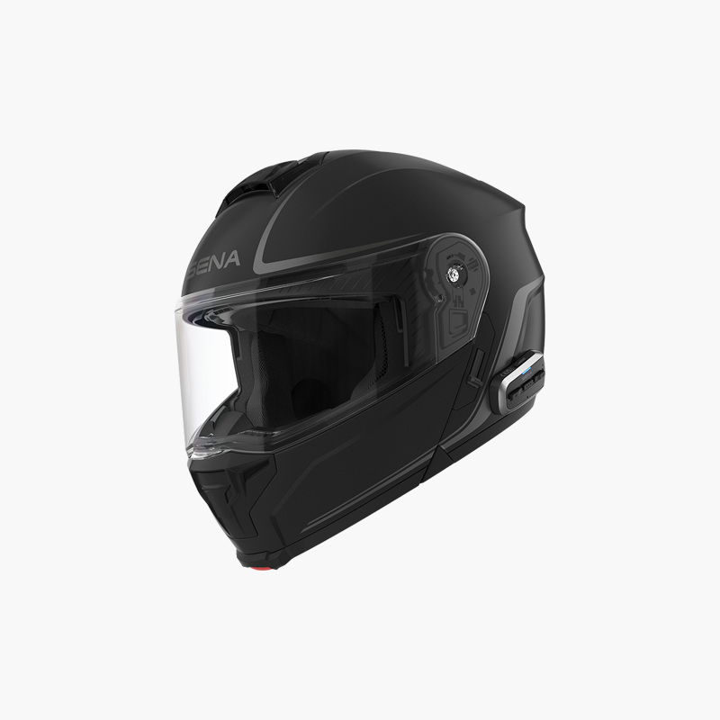 OUTRUSH 2 FLIP UP HELMET W/MESH MATTE BLACK SM