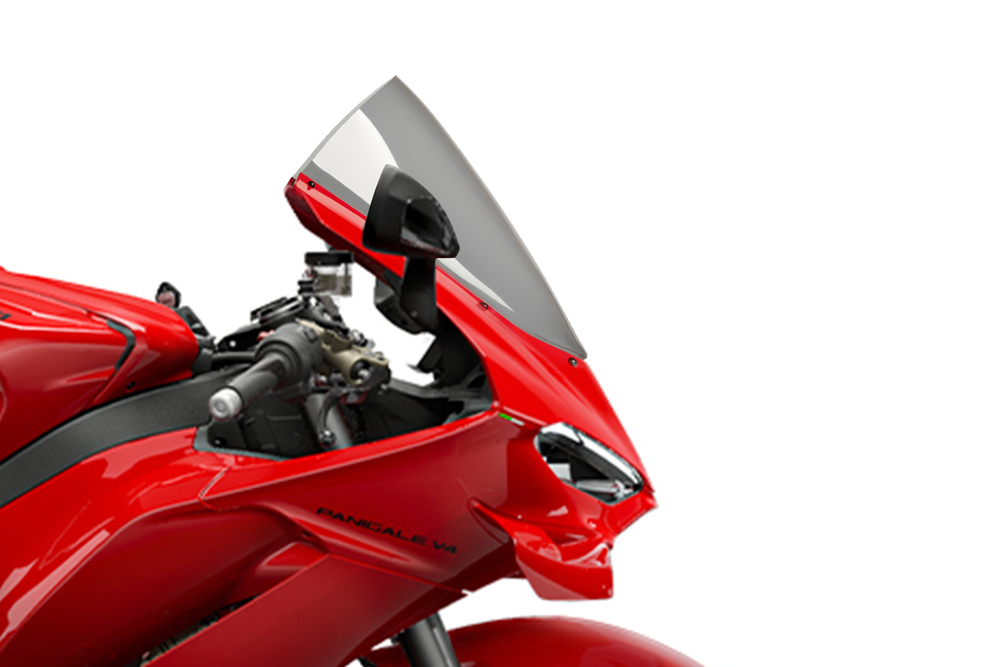 WINDSCREEN R-RACER SMOKE DUC