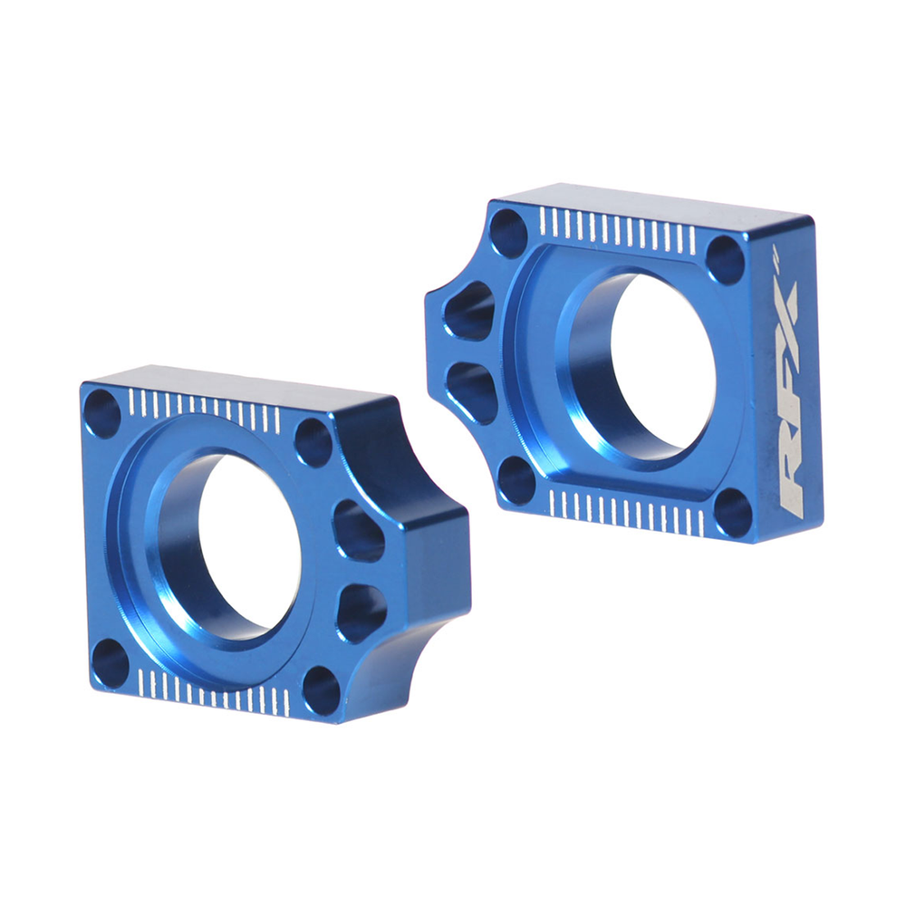 REAR AXLE BLOCKS BLUE YAM/FANTIC