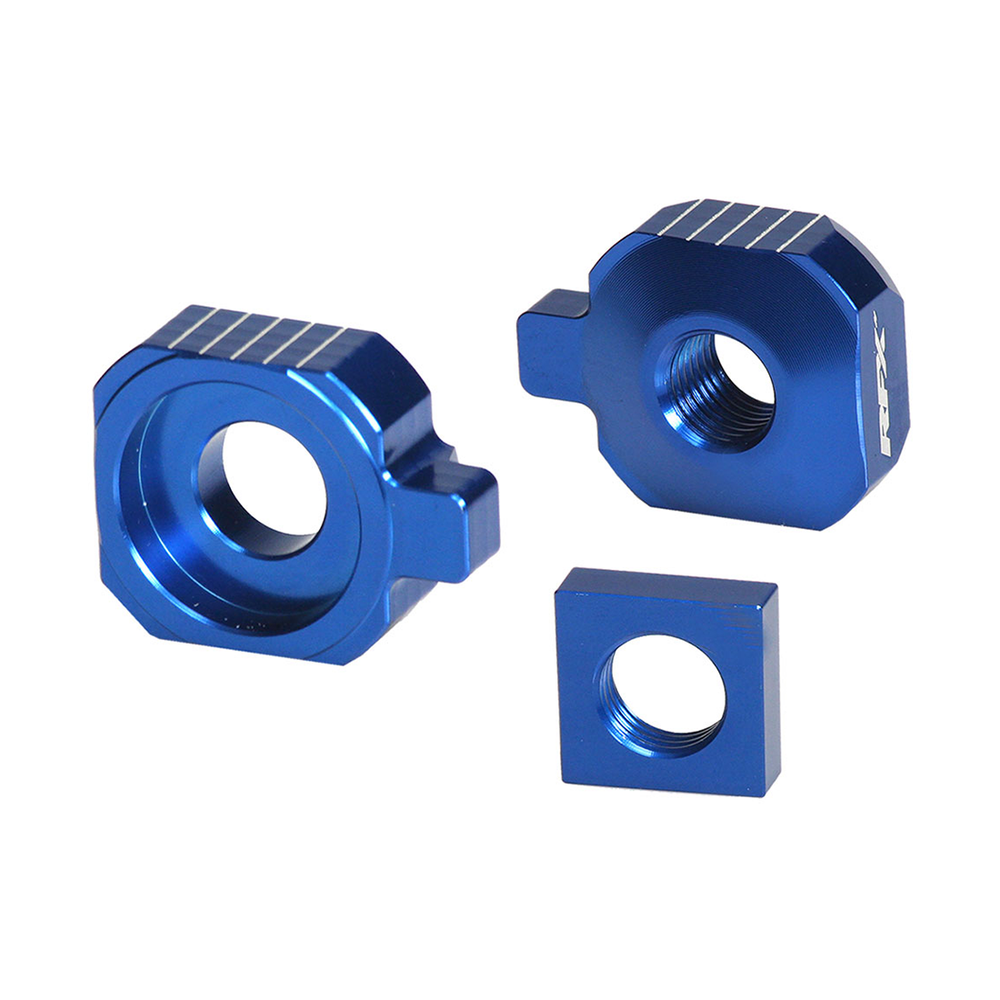 REAR AXLE BLOCKS BLUE SHERCO