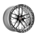 Weld S82 15x10 / 5x120 BP / 7.5in BS (Med Pad) Black Wheel - Black Single Beadlock MT