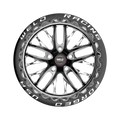 Weld S82 15x10 / 5x120 BP / 7.5in BS (Med Pad) Black Wheel - Black Single Beadlock MT