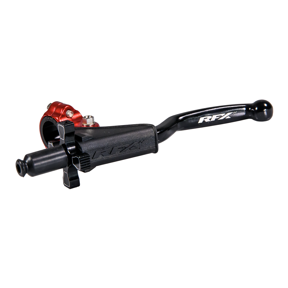 CLUTCH LEVER ASSEMBLY RED W/ BLACK LEVER