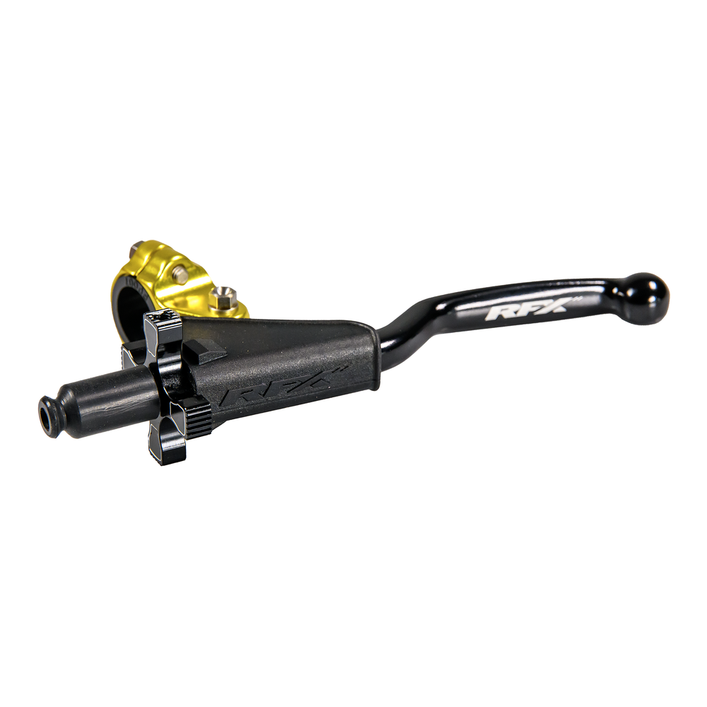 CLUTCH LEVER ASSEMBLY YELLOW W/ BLACK LEVER