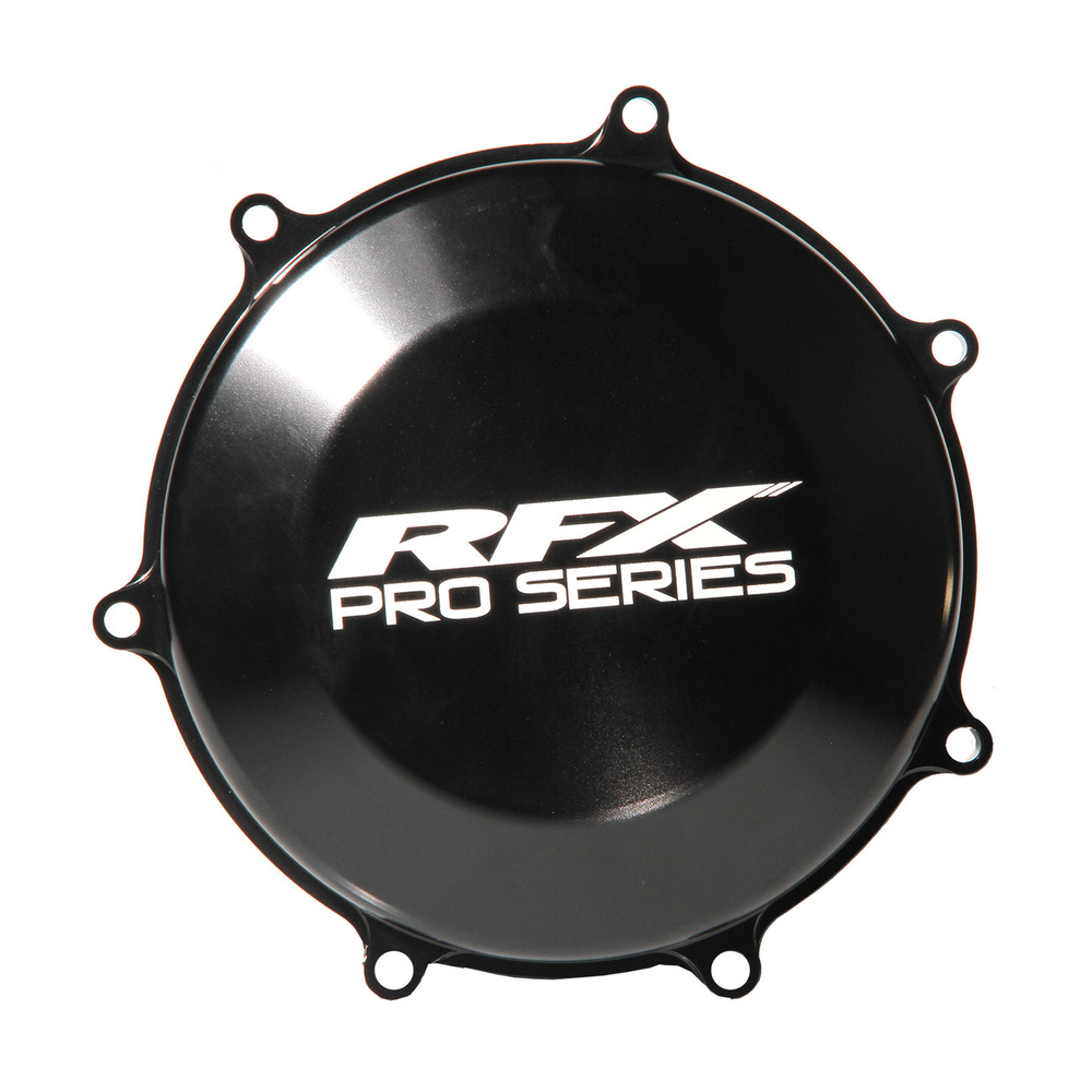 CLUTCH COVER HARD ANODIZED BLACK KAW