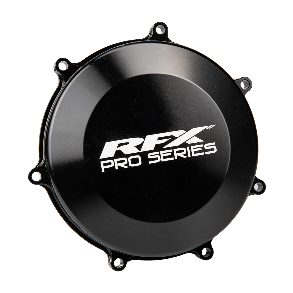CLUTCH COVER HARD ANODIZED BLACK KAW