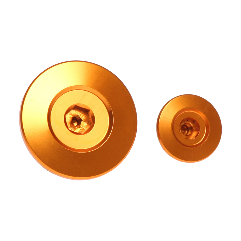 ENGINE TIMING PLUG SET ORANGE KTM/HUSQ/GAS