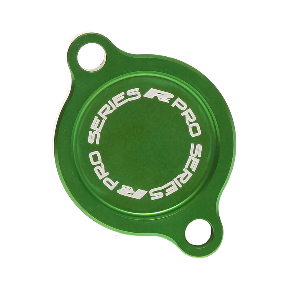 OIL FILTER COVER GREEN KAW