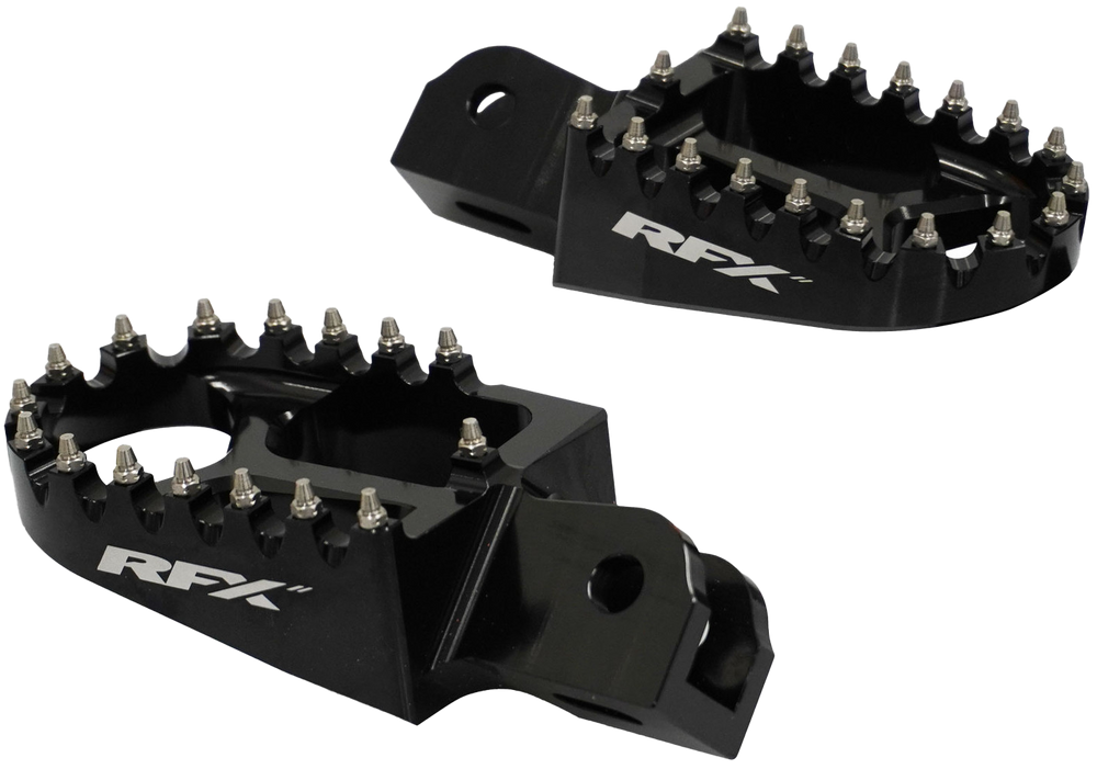 FOOTPEGS BLACK HON/SUR-RON