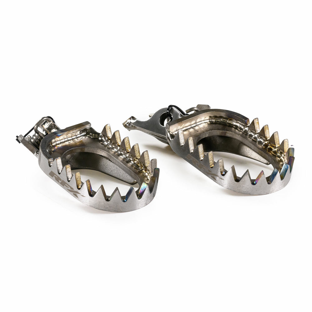 FACTORY FOOTPEGS TITANIUM KAW