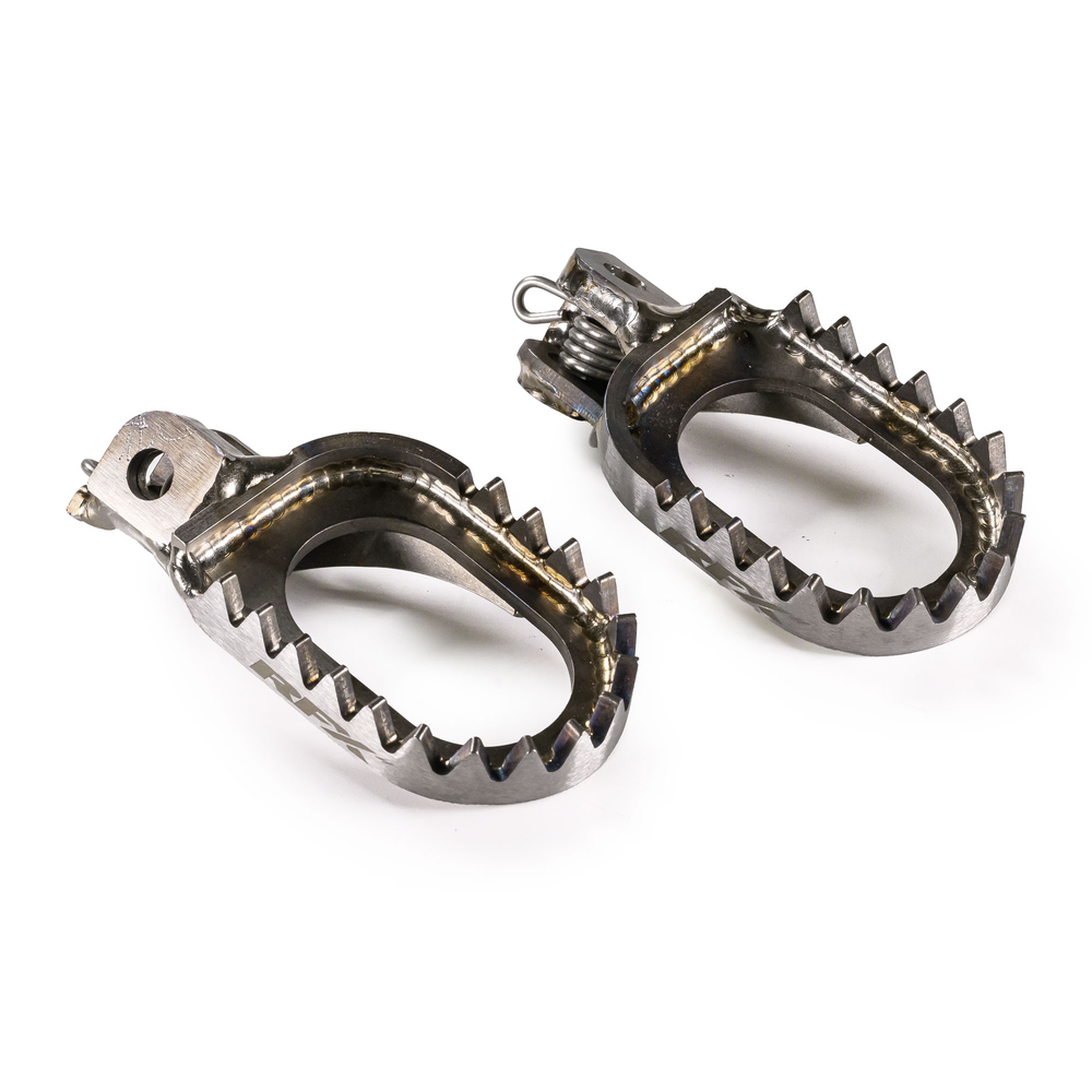 FACTORY FOOTPEGS TITANIUM KTM/HUSQ/GAS