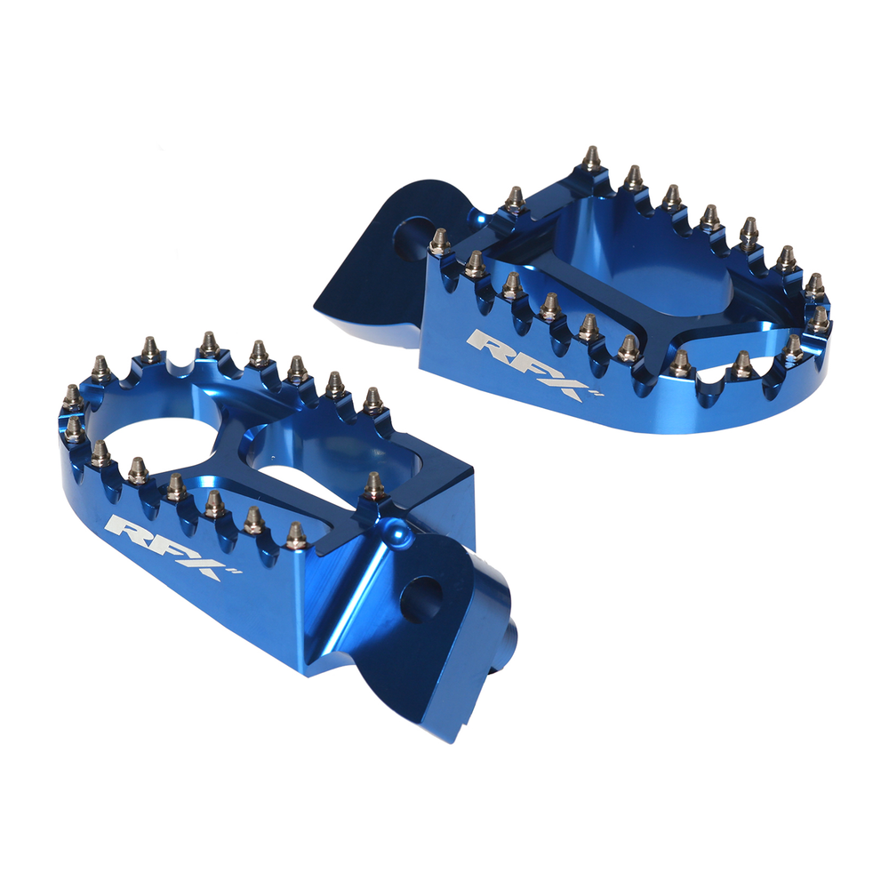 FOOTPEGS BLUE HUSQ/SHERCO