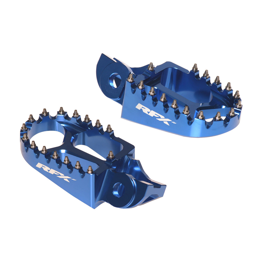 FOOTPEGS BLUE HUSQ