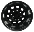 942 TYPE D 16X8 BLK 8/6.5 STL UNIVERSAL