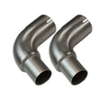 PAIR OF 3' X 2-1/2' SS CONNECTION A