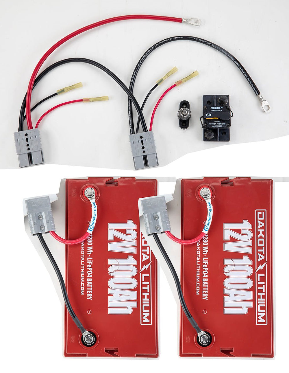 CHK 24 VOLT SERIES PRO TROLLING MOTOR CONNECTION KIT WITH ONBOARD CHARGING