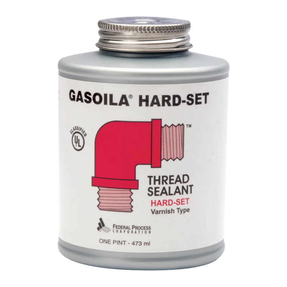 GASOILA HARDSET THREAD SEALANT 1 QT FLAT TOP