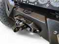 Elektric Offroad Winch Hawse Fairlead And Hook Combo Anodized Black