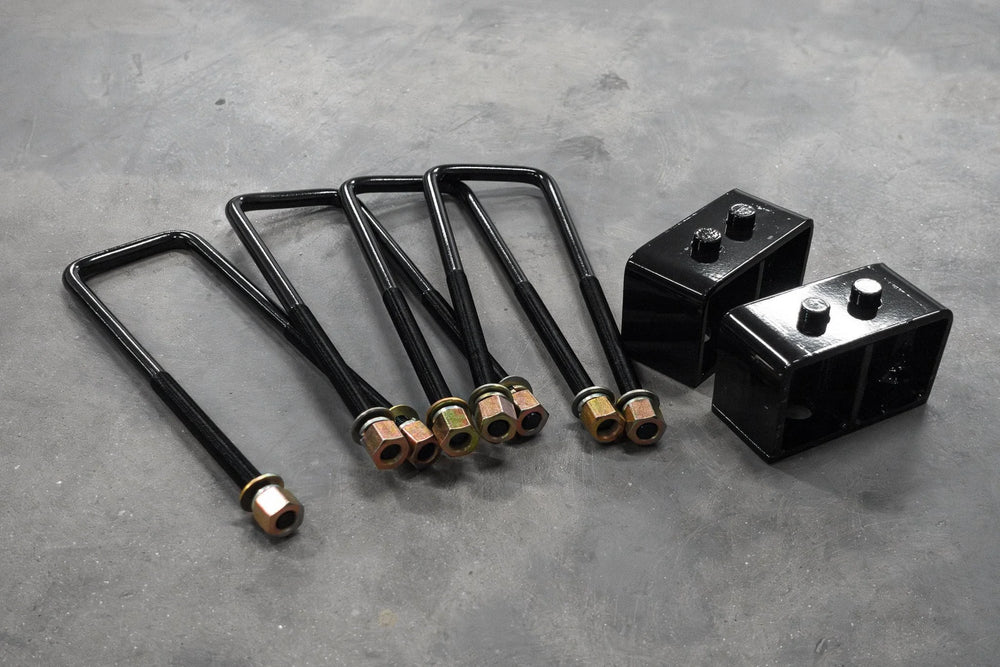 THE BRBN REAR 2" LIFT BLOCK KIT IS
