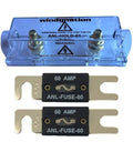 ANL FUSE HOLDER NICKEL PLATED PACKAGE OF 10