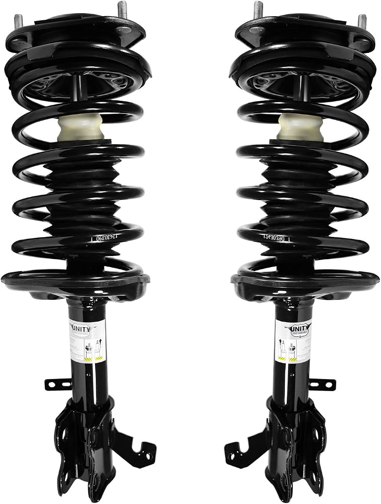 Unity Automotive 2 Front Complete Strut Assemblies 2-11441-11442-001
