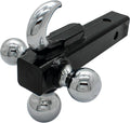 CLAMPON FORKLIFT HITCH 2IN RECEIVER WITH TRIBALL HITCH AND TOW HOOK