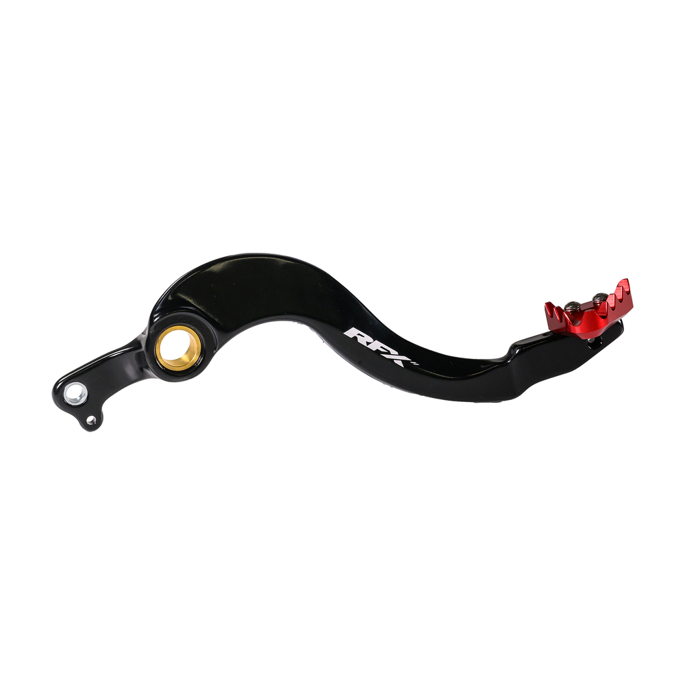 REAR BRAKE PEDAL RED SOLID-TIP HON