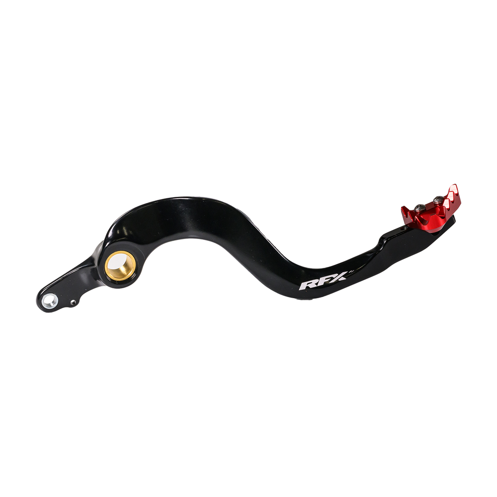 REAR BRAKE PEDAL RED SOLID-TIP HON