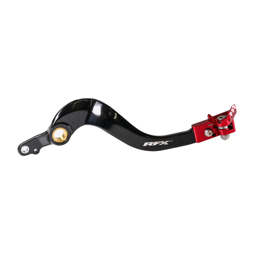 REAR BRAKE PEDAL RED FOLDING-TIP HON