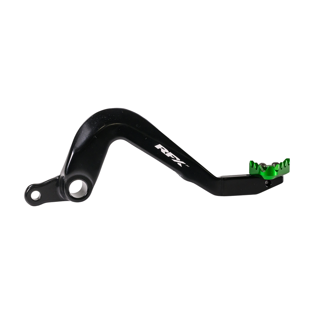 REAR BRAKE PEDAL GREEN SOLID-TIP KAW