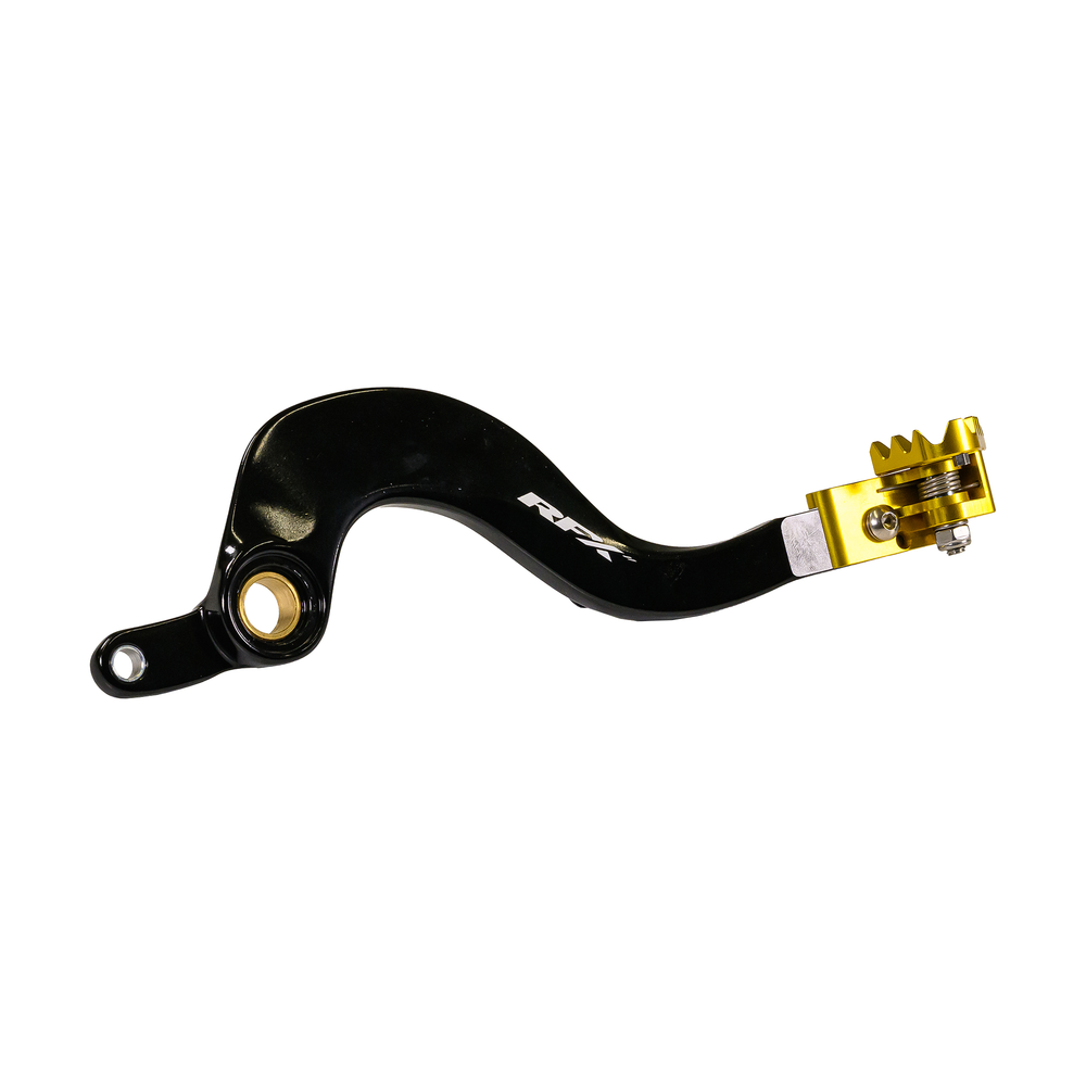 REAR BRAKE PEDAL YELLOW FOLDING-TIP SUZ